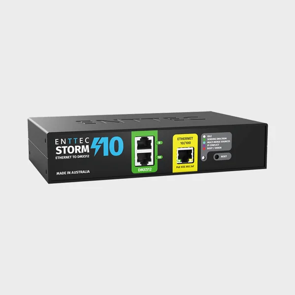 ENTTEC Storm10 10U 以太网转 DMX 网关